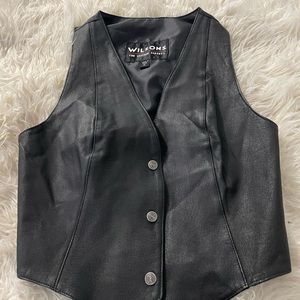 Wilson vintage leather vest